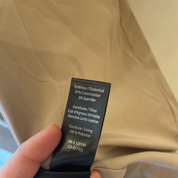 Mackage trench genuine leather small - Picture 2 of 5